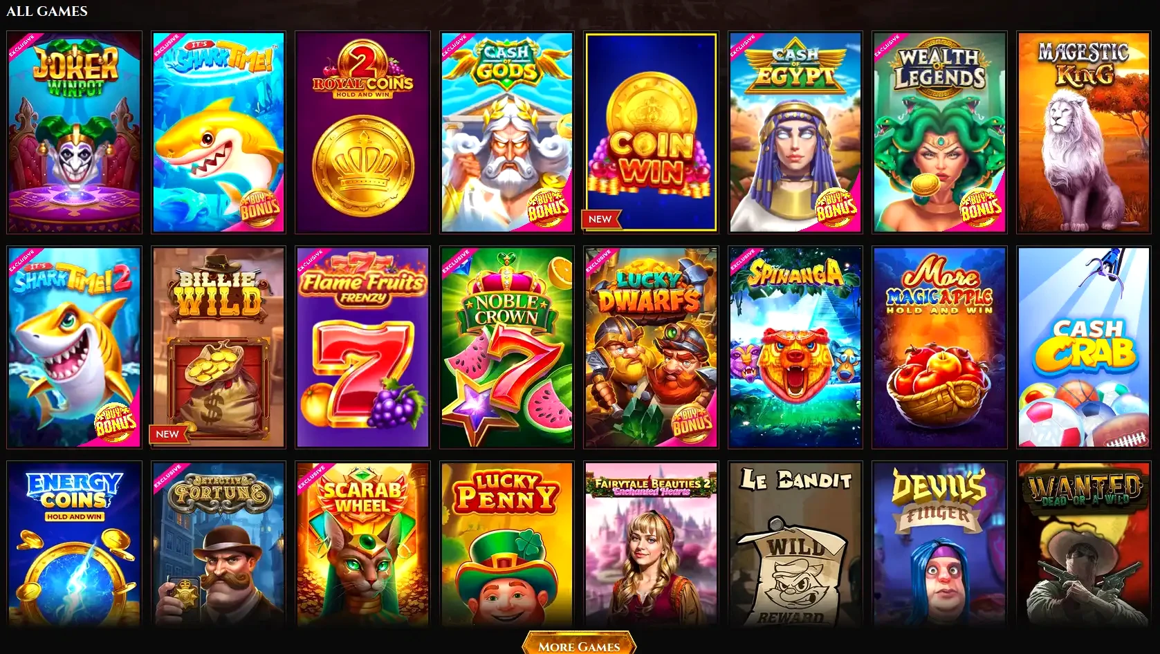 Marvel Casino gry i bonusy